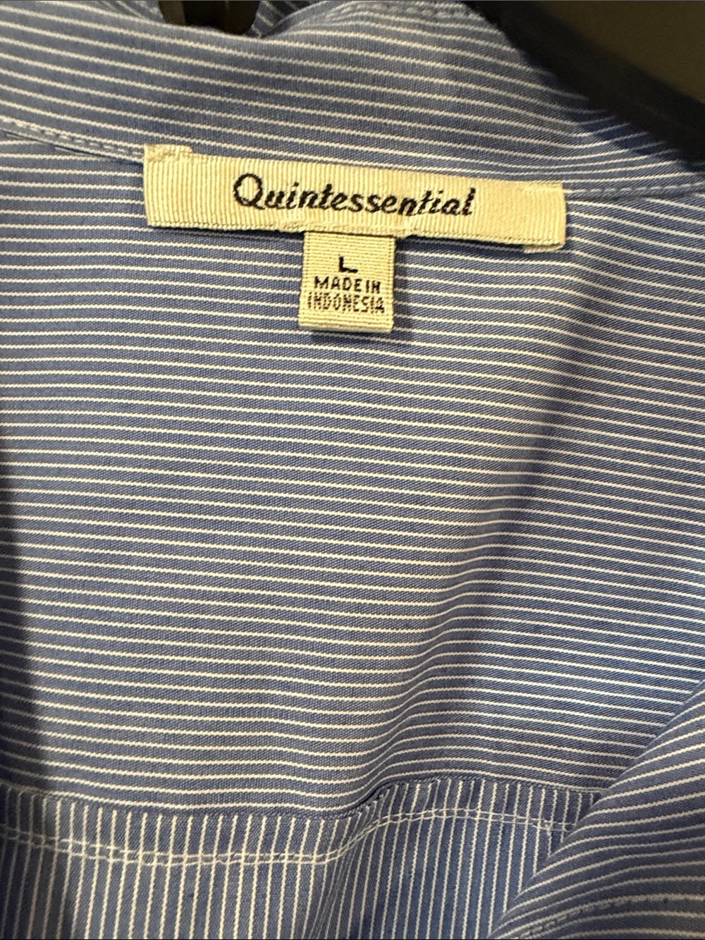 Striped Button-Down Shirt - Picture 2 of 3